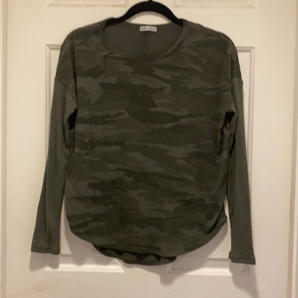 Camo sweater